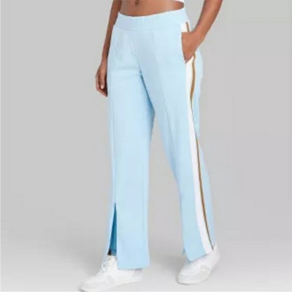 Wild Fable High Rise Side Stripe Track Pants - Picture 1 of 9